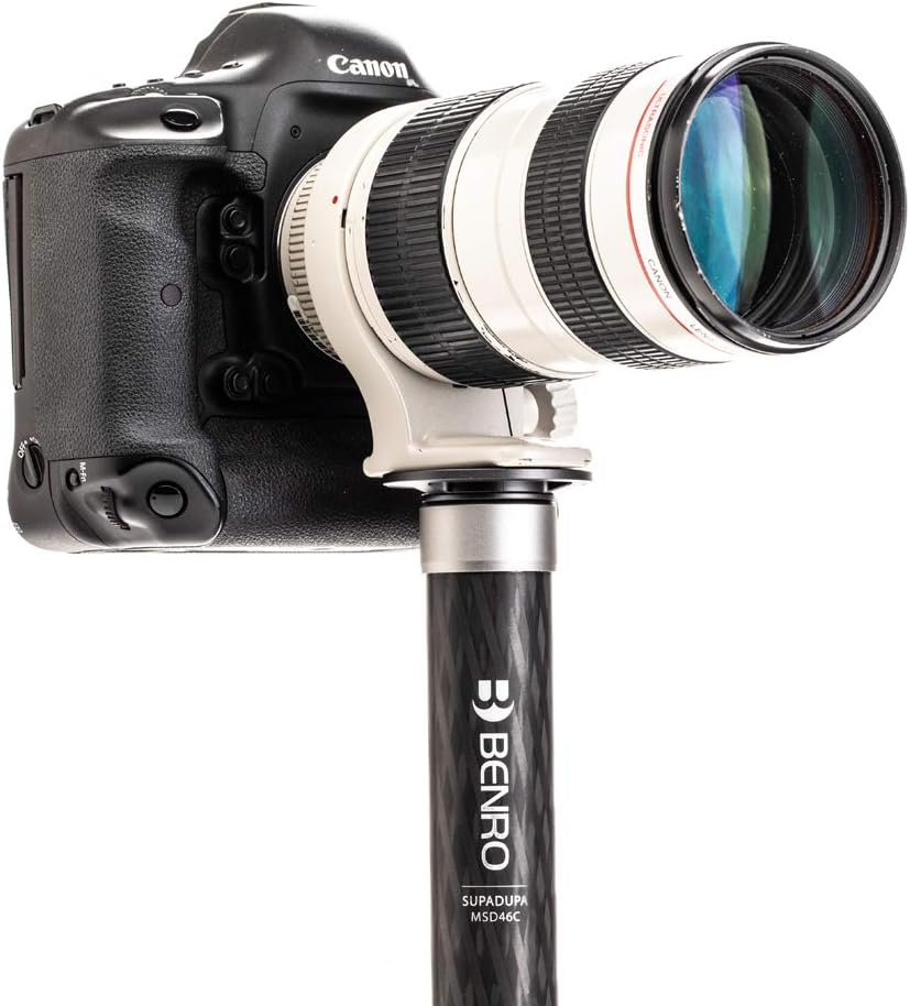Benro SUPADUPA Monopod with pivot leg base, Black - Image 5