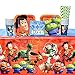 Toy Story Party Supplies Pack for 16 Guests: Straws, Dessert Plates, Beverage Napkins, Cups, and Table Cover