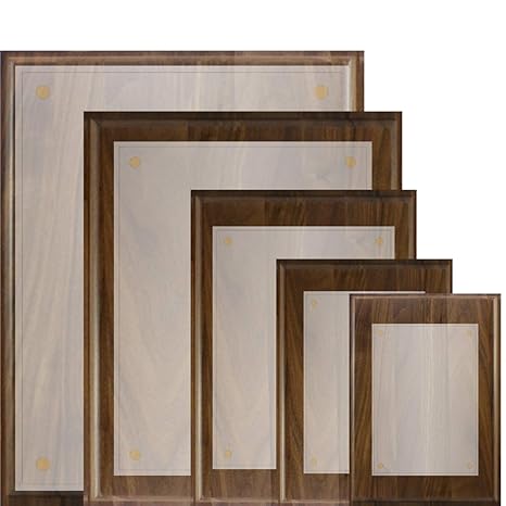 Amazon Com Wood Board Document Holder Plaques Kits Plexi