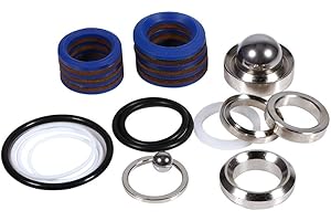 Airless Spray Pump Repair Kit, Sealing Rings Replacement Parts for 390 795 1095 3900 5900 7900 248213, Durable Seal Maintenan