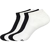 Men's Rayon from Bamboo Fiber Sports Superior Wicking Athletic Ankle Socks