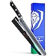 Dalstrong Slicing Carving Knife - 10 inch - Granton Edge - Gladiator Series Elite - Forged High-Carbon German Steel Kitchen Knife Gift- G10 Handle - w/Sheath - NSF Certified