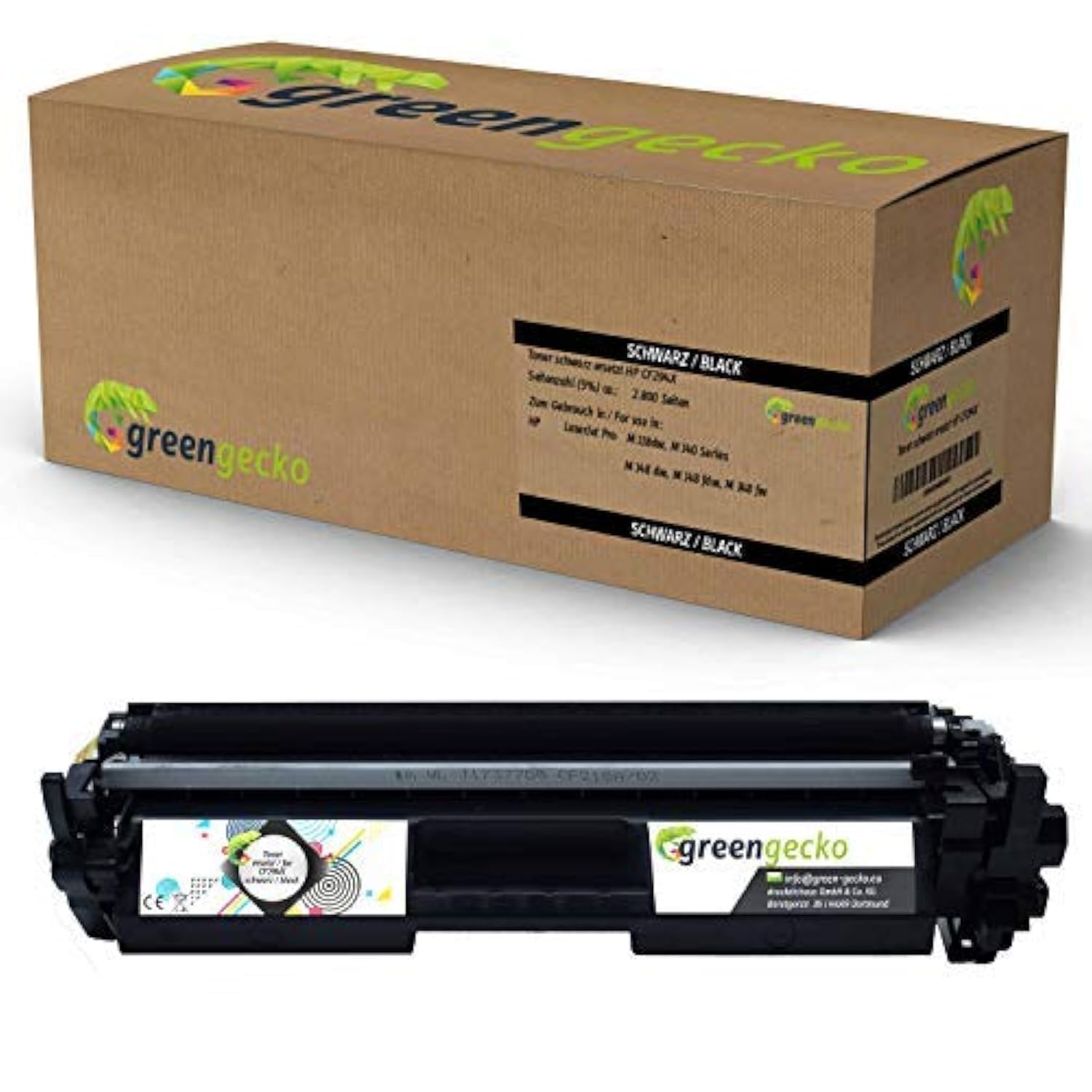 Toner replaces HP CF294X 94X I Suitable for HP Laserjet Pro MFP M118DW, Pro MFP M148DW, Pro MFP M148FDW | Printer cartridge black, latest chip