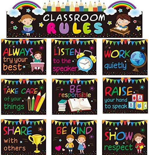 chiazllta Classroom Decorations Bulletin Board Poster Banner Set ...