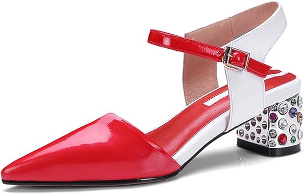 amazon ladies red sandals