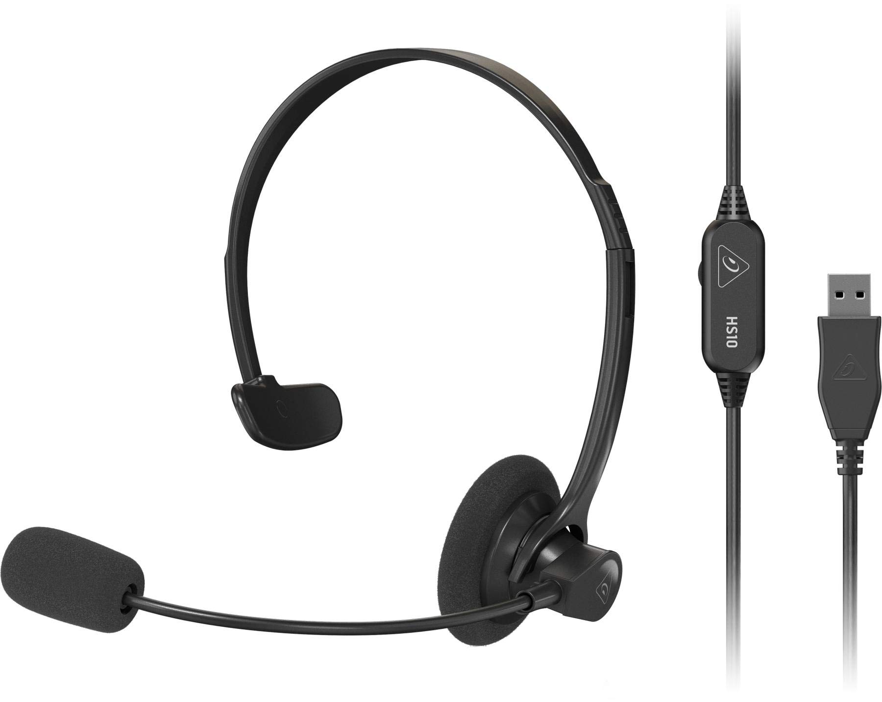 Behringer HS10 USB Mono Headset with Swivel Microphone