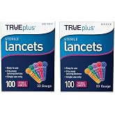 TRUEplus Sterile Lancets 33 Gauge (200-ct)