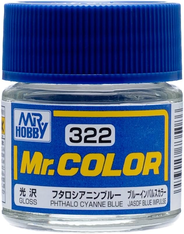 Mr Color 10ml Phthalo Cyanne Blue Gloss # C322