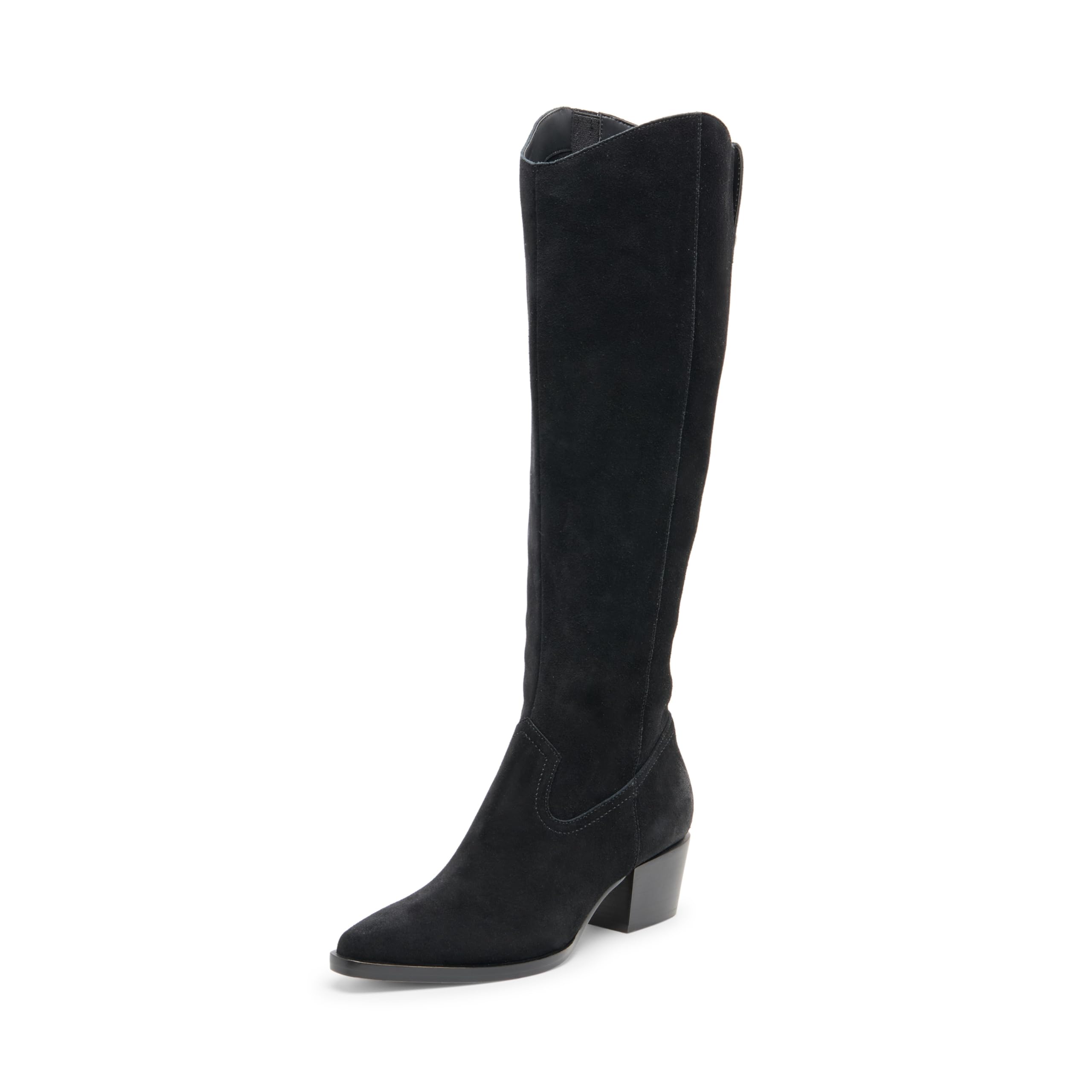 Dolce Vita Women’s VIRONA H2O Knee High Boot, ONYX, 7.5