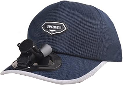 hat with fan attached
