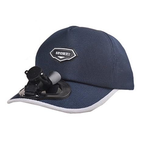 hat with fan attached