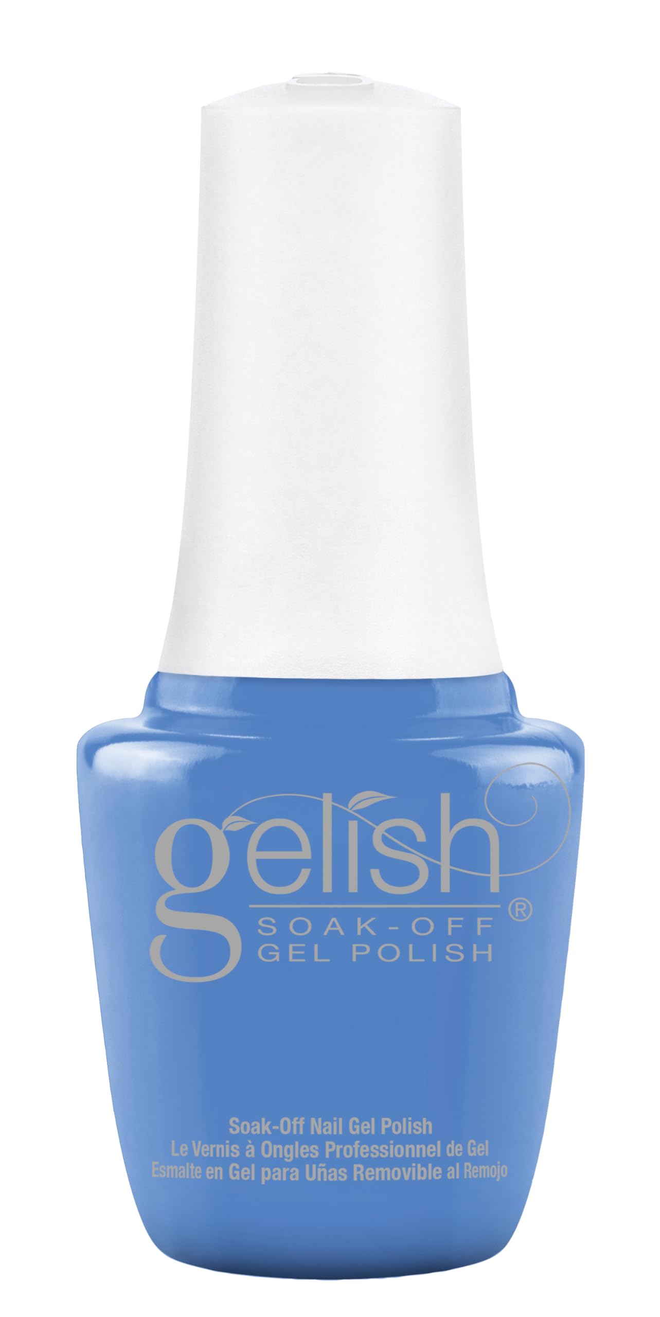 Gelish Mini Summer Collection Up In The Air - Bold Blue Creme Soak Off Polish, Long-Lasting, Vibrant Color, Professional Quality, High Shine, Chip-Resistant 9mL (Soaring Above It All)
