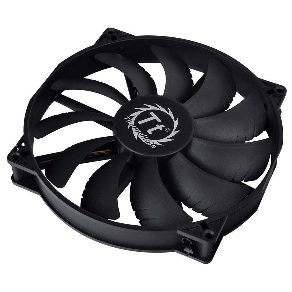 Thermaltake CL-F015-PL20BL-A 20/200 mm Pure Case Fan - Black — image 1