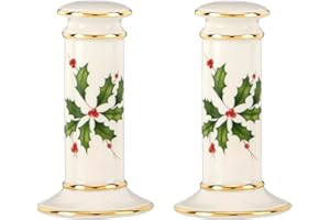 Lenox 840149 Holiday Salt & Pepper Set, Christmas Hosting