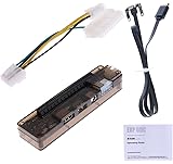 WHER PCI-E External Laptop Video Card Dock Station Cable for Mini PCI-E Interface