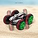 AHAHOO RC Car Amphibious Waterproof Stunt Remote Vehicle 2.4GHz 4WD Off Road Radio Controlled Truck, Double-Side, 360 Degree Sp, Red