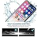 Pulais pulai Tempered Glass 3D Full Coverage Film HD Clear Cover Bubble Free Screen Protector (Anti-Scratch) for iPhone X/10 - Black - 2 Piece