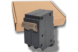 FXSMGDY 100 Amp 2-Pole Circuit Breaker, 3/4-Inch Plug-in Type Molded Case Circuit Breaker, Compatible with OEM Load Centers, 10KA 120/240V, Thermal Magnetic Protection, Genuine OEM-10 Years Warranty