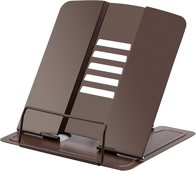 Portable Metal Book Stand Book Holder Adjustable 5 Amazon.in Electronics