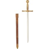 Denix Excalibur Letter Opener with Sheath