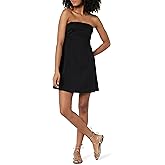 The Drop Womens Vienna Strapless Babydoll Mini Dress