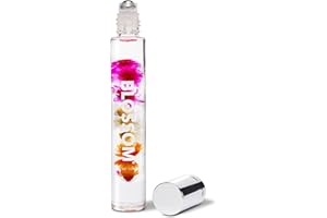 Blossom Roll on Rollerball Perfume Oil, Natural Essential Oils, Infused with Real Flowers, Made in USA, 0.20 fl. oz./5.9 ml, 