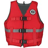 MUSTANG SURVIVAL Livery Foam Vest - Red, X-Large/XX-Large