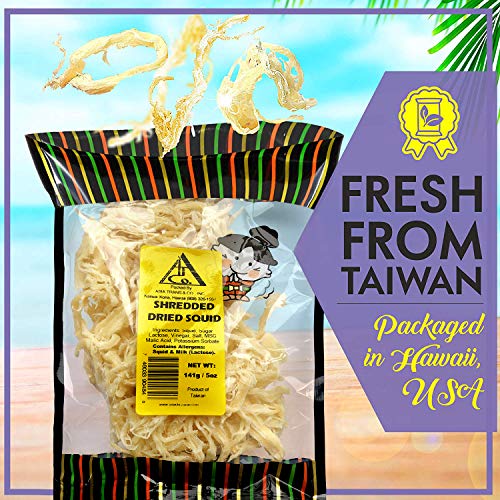 Asia Trans Saki Ika Dried Cuttlefish Snack Hawaiian Seafood Jerky