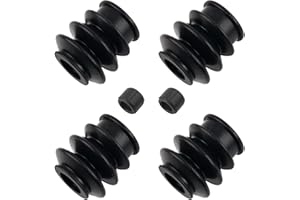 4PCS Brake Caliper Pin Bushing Kit,Rubber Brakes Calipers Slide Pins Bushing for Sealing,Durable Caliper Pin Boots Car Access