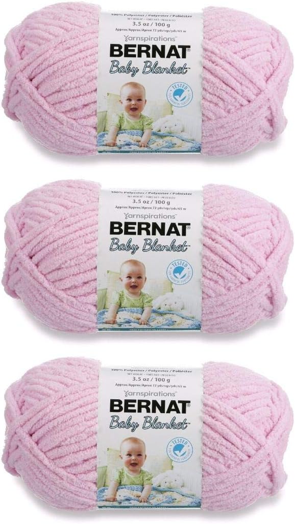bernat pink yarn