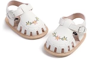 HsdsBebe Baby Girls Sandals Bohemia Flower Bow Soft Sole Toddler First Walkers Beach Summer Shoes