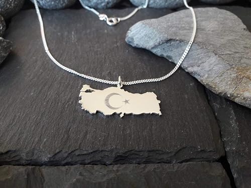 landkarte türkei kette Turkei Landkarte Anhanger Mit Panzerkette In 925er Silber Halbmond Und Stern Gravur Amazon De Handmade landkarte türkei kette landkarte türkei kette Turkei Landkarte Anhanger Mit Panzerkette In 925er Silber Halbmond Und Stern Gravur Amazon De Handmade landkarte türkei kette