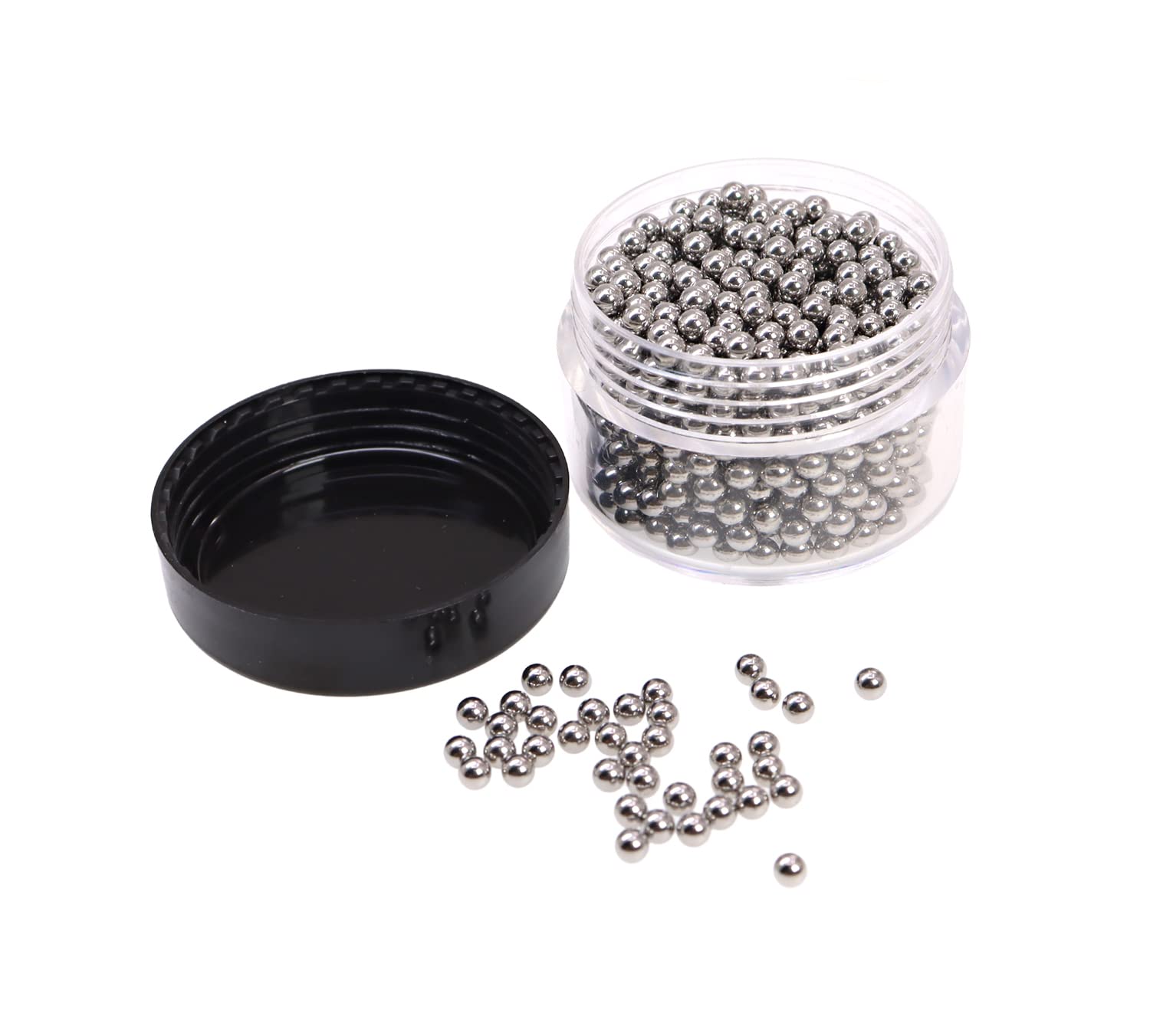 DBOO 800 Pieces Decanter Cleaning Beads - for Decanters Stainless Steel Cleaning Balls, Reusable Cleaning Beads for Wine Bottle Glassware Vases Pots Cans