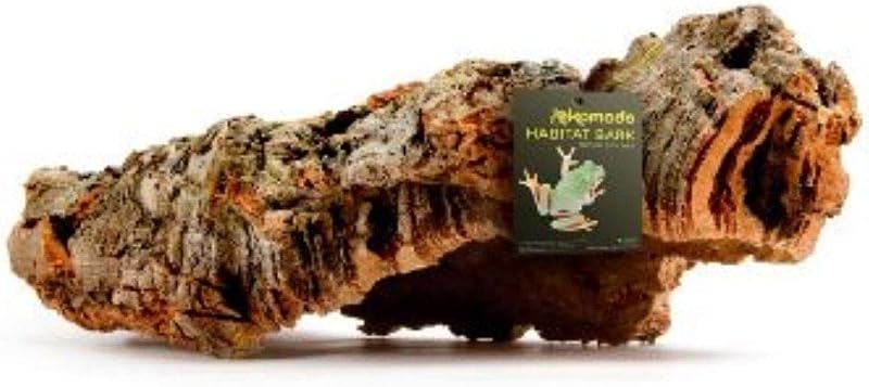 Komodo Habitat Bark Small 24x16cm Natural Cork Reptile Hide & Bask