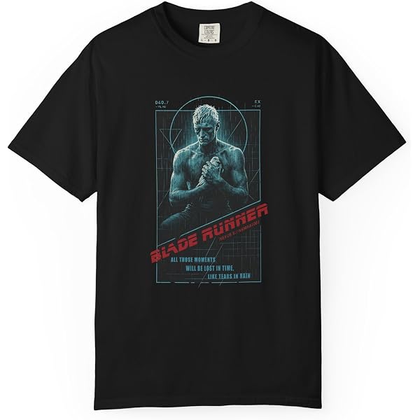 Amazon.com: Blade Runner Retro Classic Movie T Shirt S Black