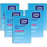 Clean &amp; Clear Oil Control Film, 5 Pack of 60 Sheets (300 Sheets Total)