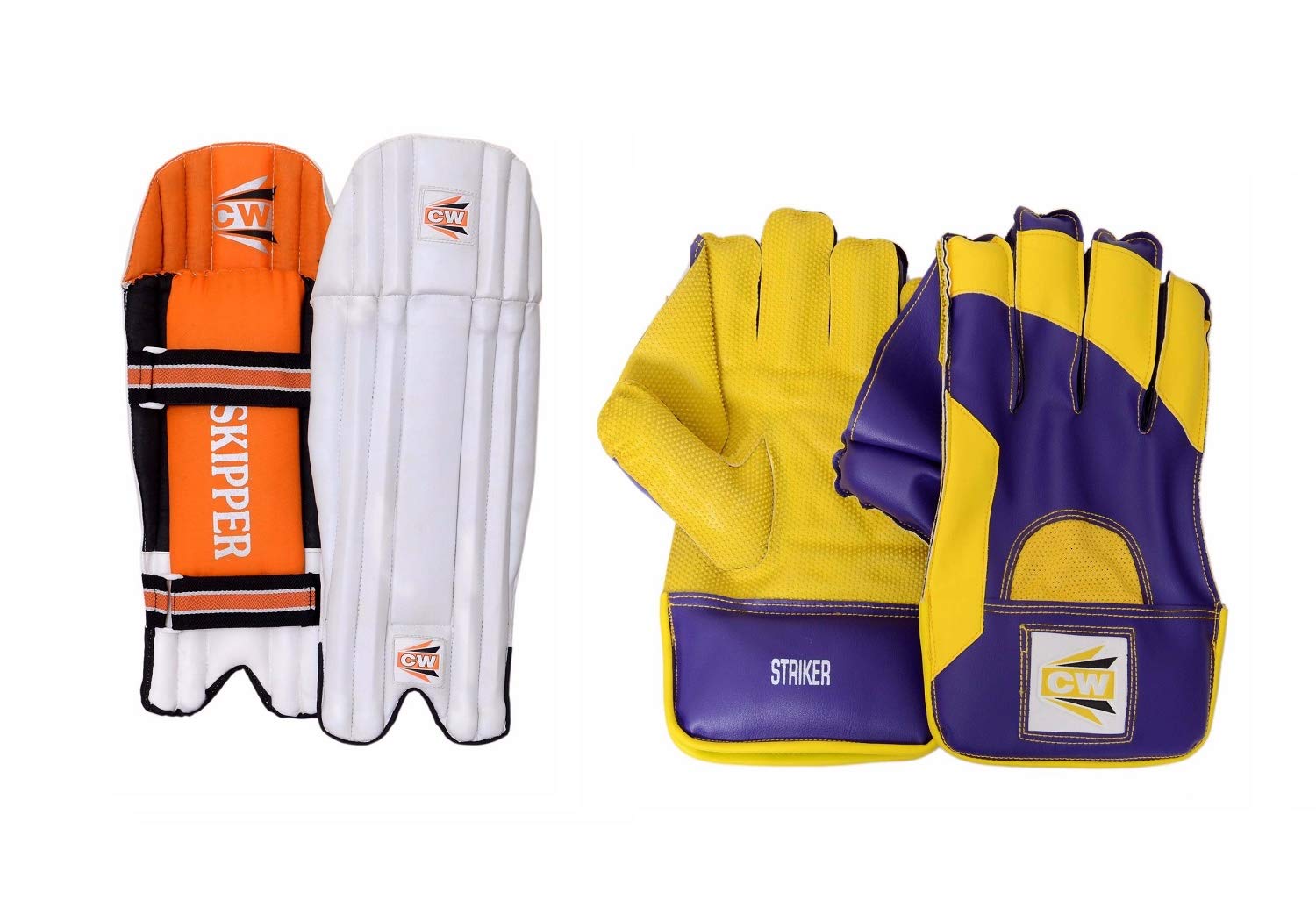keeping gloves and pads