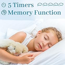 Fourair White Noise Sound Machine with 25 Soothing