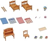 Sylvanian Families Children’s Bedroom Set 5338 Dollhouse Furniture view 10