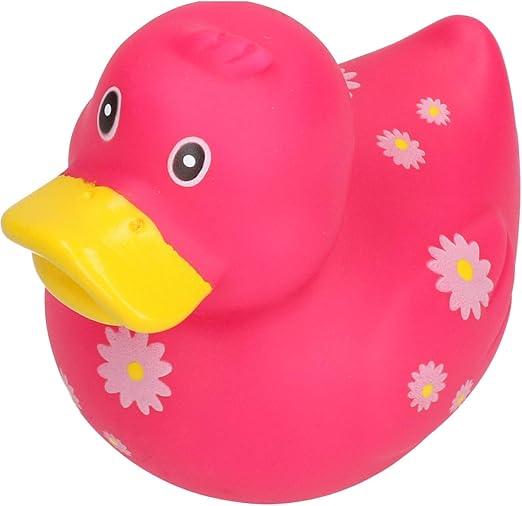 squeaky rubber duck dog toy
