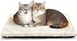 MORA PETS Self Heating Cat Bed 74x47cm Non-Slip Removable Cover