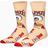 Odd Sox, Funny Crew Socks, Tapatio Hot Sauce, Adult Large 8-12