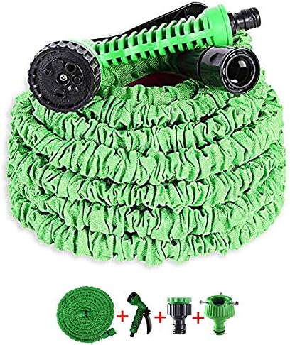 OYD Garden Hose,7-Pattern Spray Water Gun,Flexible Garden Hose Water Pipe Magic Hoses for Home, Garden, Car/Bike Wash(50FT)