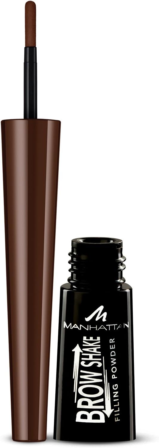 Manhattan Brow Shake Filling Powder 003 Dark Brown Eyebrow Makeup