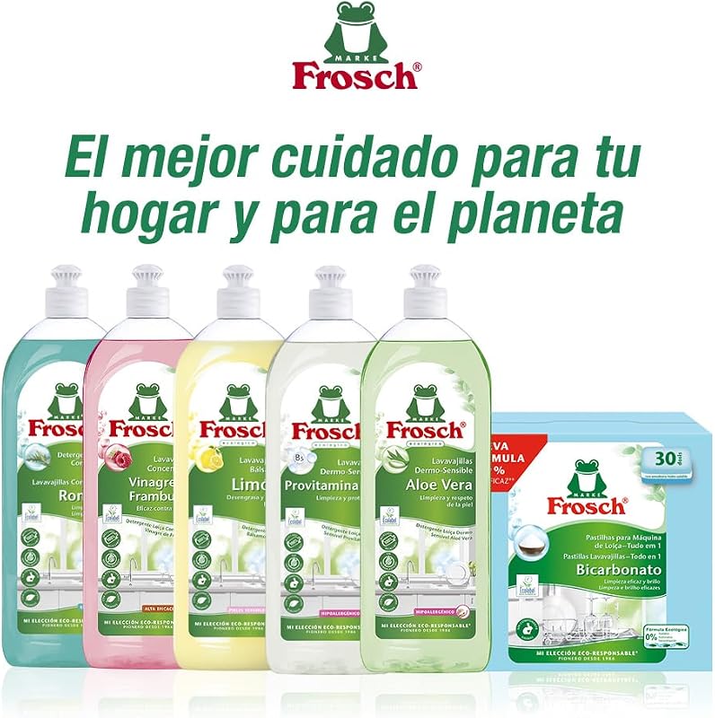 Lavavajillas Ecológico a Mano Líquido ProVitaminas B5-10x750 ml