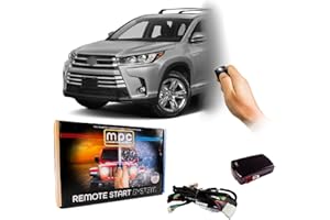 MPC Remote Start Kit Compatible with Toyota Highlander 2014-2019 | C-HR 2018-2019 | Land Cruiser 2016-2018 | Plug and Play | Push to Start Ignition Only | Gas Vehicles Only
