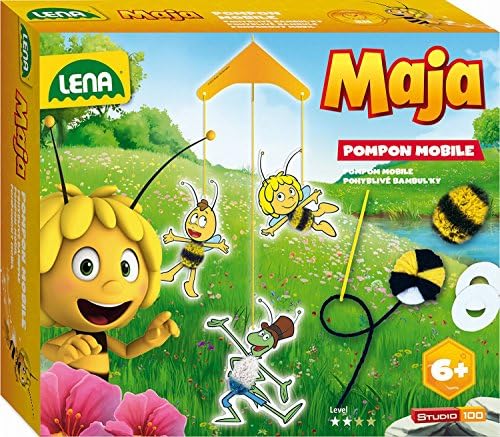 Lena 42621 - Animals bee Maya, pompom
