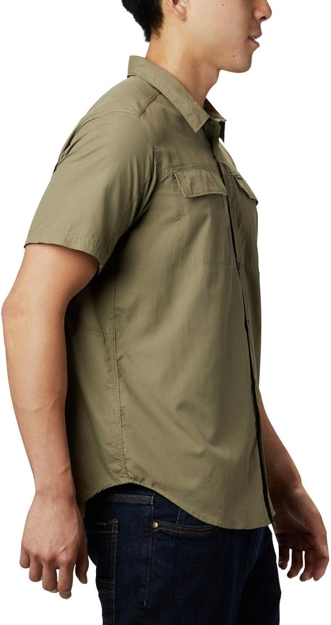 Columbia 哥伦比亚 SSilver Ridge 2.0 UPF50防晒 吸湿排汗 男式短袖衬衫 3.4折.99起 海淘转运到手约￥131