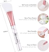 DUAIU 2 Pcs Silicone Face Mask Brush Soft Easy to Clean Quick Drying view 3