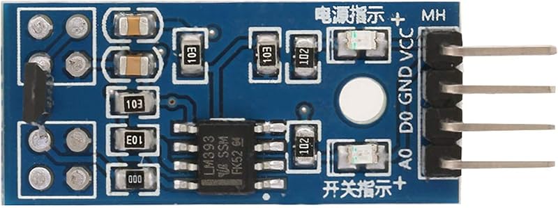 Walfront 5PCS 3144E Hall Effect Sensor Module Magnetic Switch for Arduino